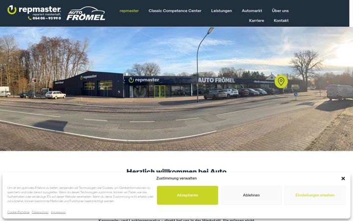 Screenshot of auto-froemel.de