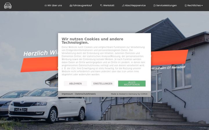 Screenshot of auto-gaertner.de