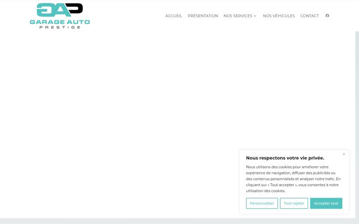 Screenshot of auto-gap.lu