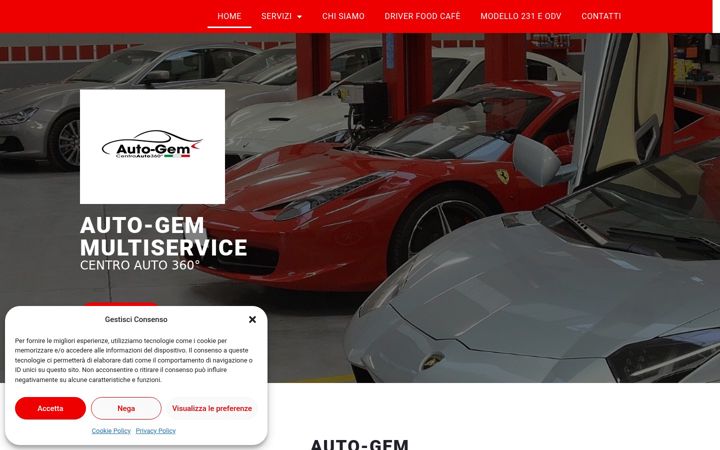 Screenshot of auto-gem.it