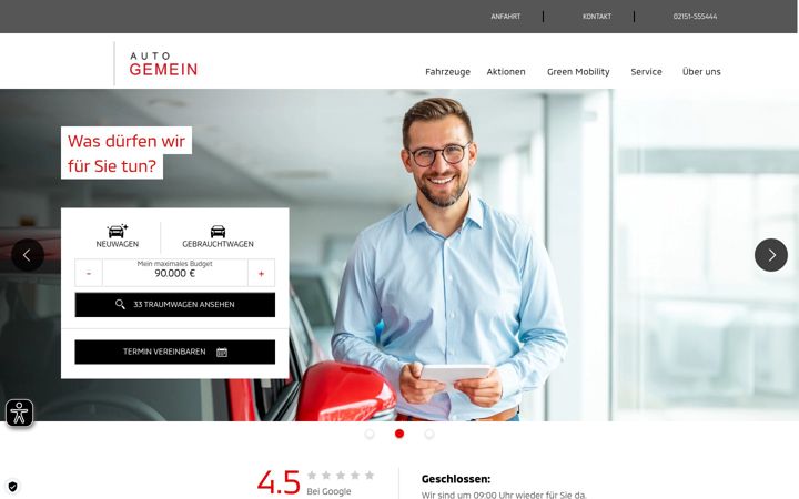 Screenshot of auto-gemein.de
