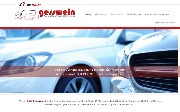 Zrzut ekranu auto-gesswein.de