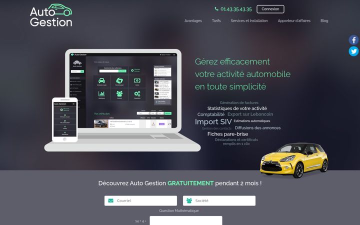 Captura de pantalla de auto-gestion.net