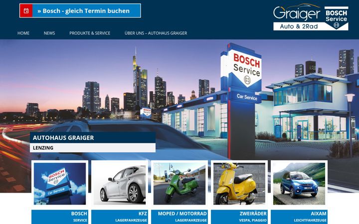 Screenshot of auto-graiger.at