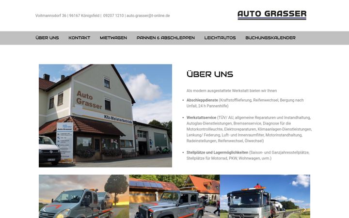 Screenshot von auto-grasser.de