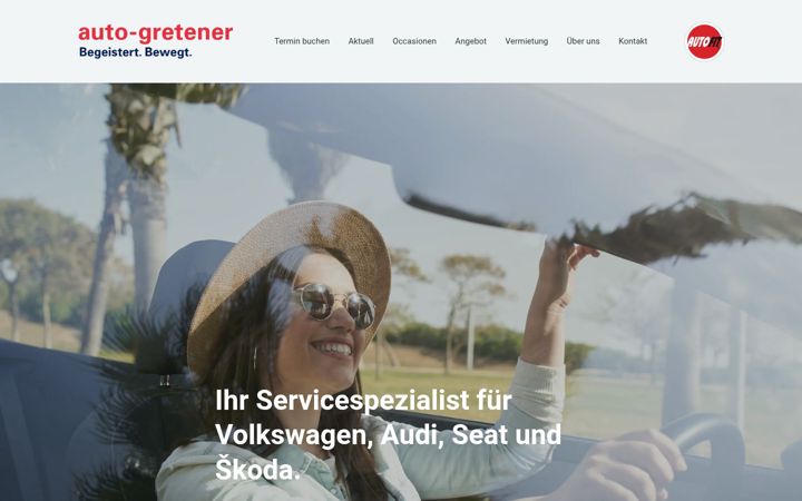 Screenshot of auto-gretener.ch