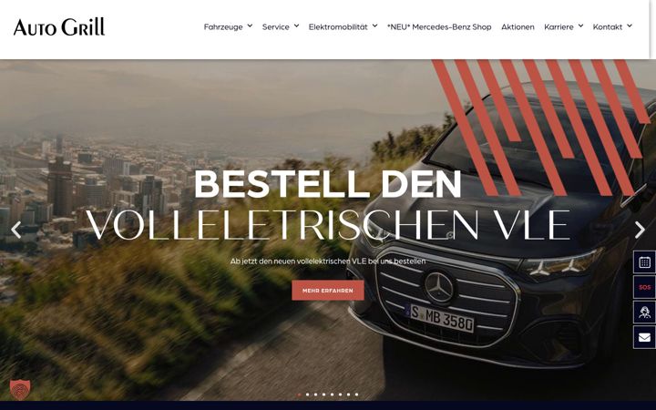 Skærmbillede af auto-grill.de