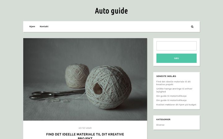 Screenshot of auto-guide.dk