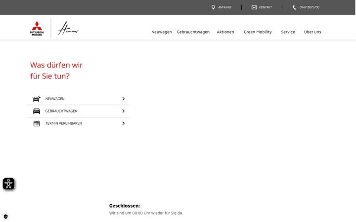 Zrzut ekranu auto-hammer.de