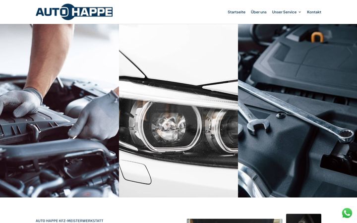 Screenshot of auto-happe.de