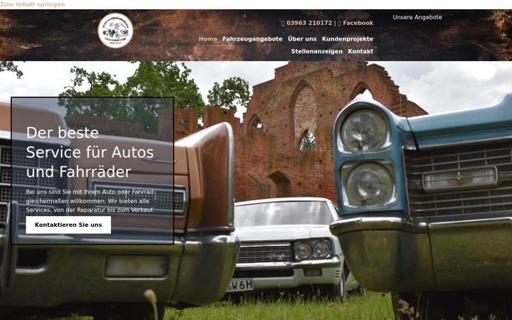 Screenshot of auto-hecht-1987.de