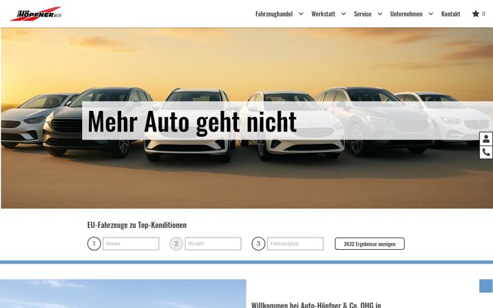 Screenshot of auto-hoepfner.com