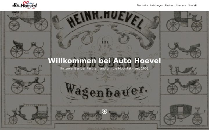 Screenshot of auto-hoevel.de
