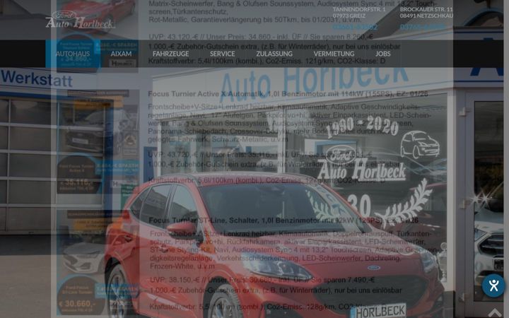 Screenshot of auto-horlbeck.de