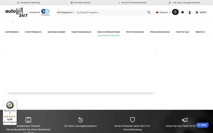 Screenshot of auto-id247.com