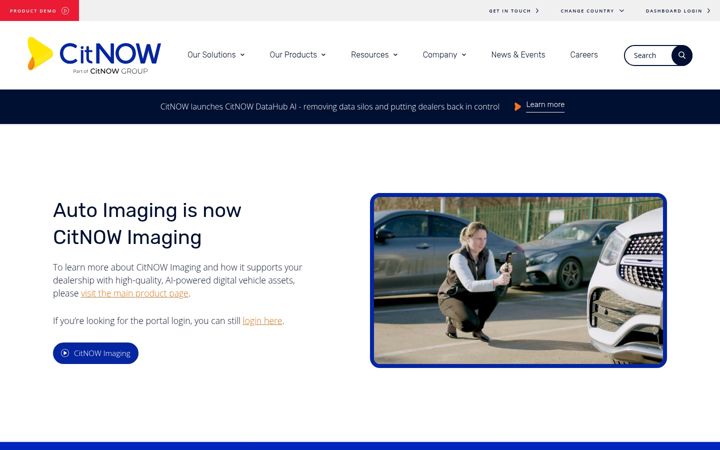 Screenshot of auto-imaging.com