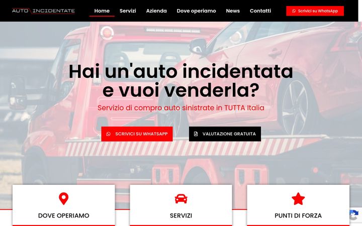 Snimka zaslona za auto-incidentate.eu