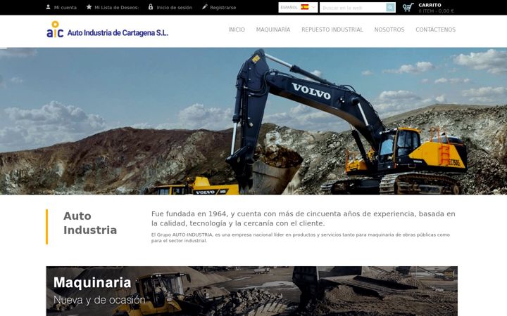 Screenshot of auto-industria.es