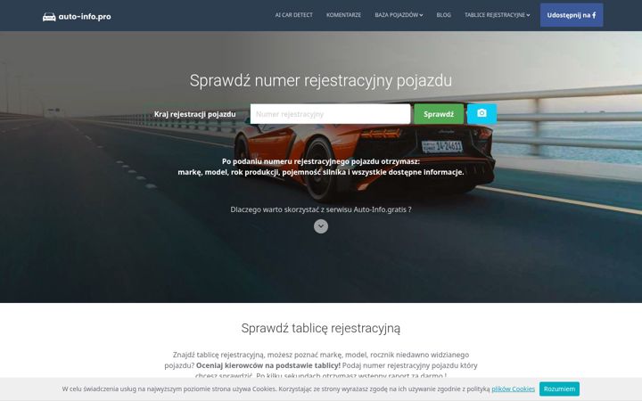 Screenshot of auto-info.gratis