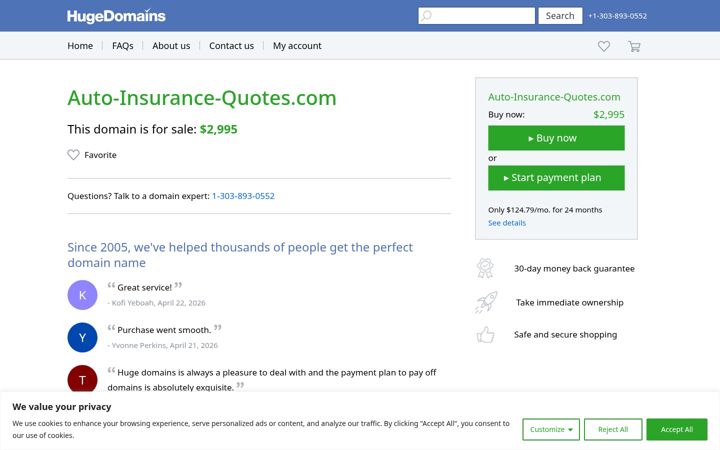Screenshot of auto-insurance-quotes.com