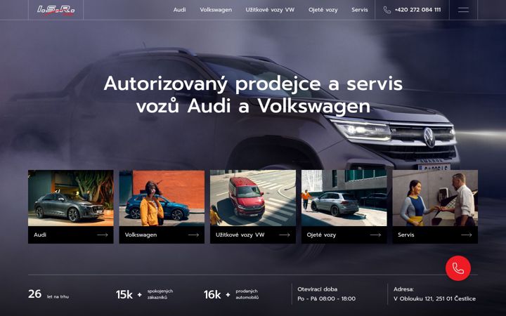 Screenshot of auto-isr.cz
