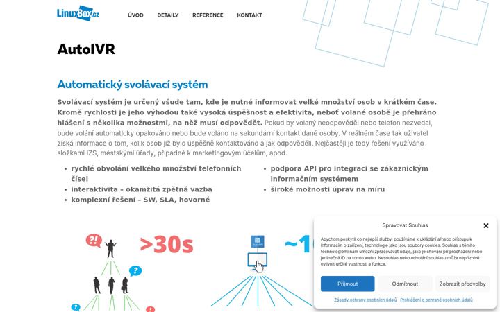 Screenshot of auto-ivr.cz