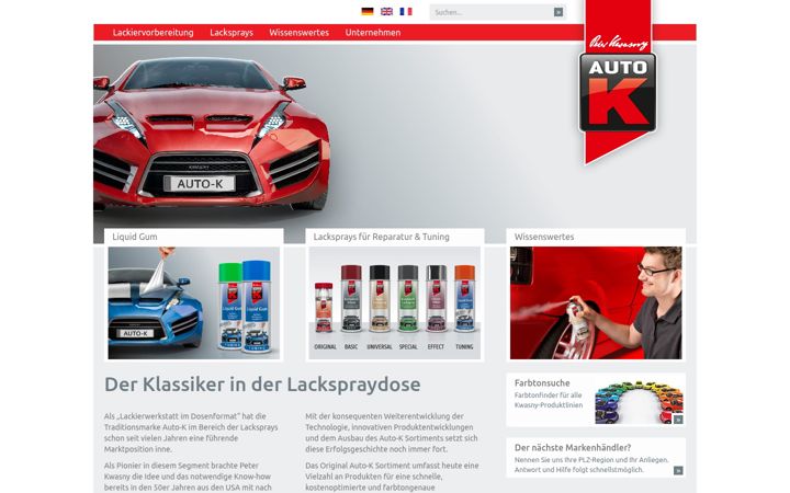 Screenshot of auto-k.de