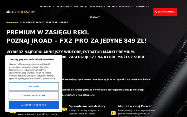 Screenshot του auto-kamery.pl