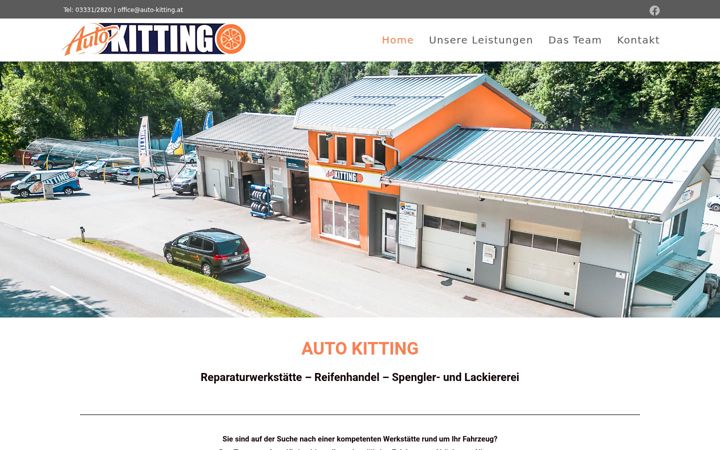 Screenshot of auto-kitting.at