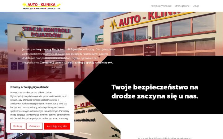 Screenshot of auto-klinika.net