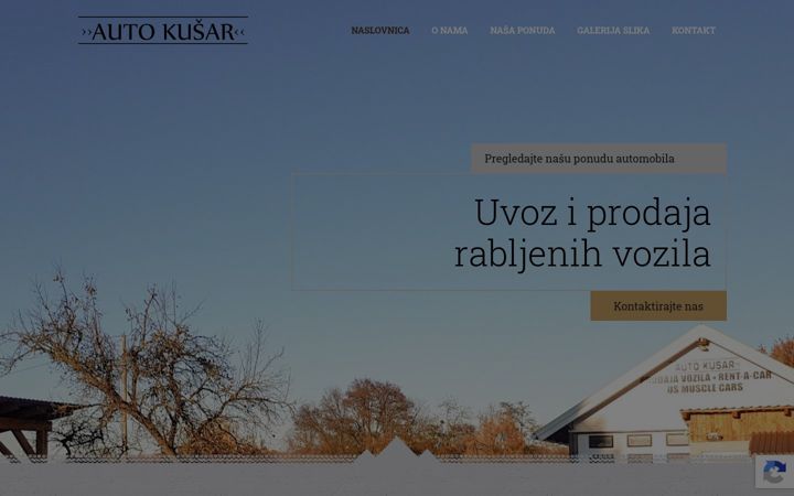 Ekrānuzņēmums no auto-kusar.hr