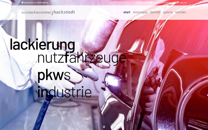 Ekrānuzņēmums no auto-lackiercenter-hackstedt.de