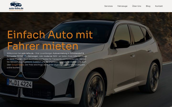 Screenshot of auto-leihe.de