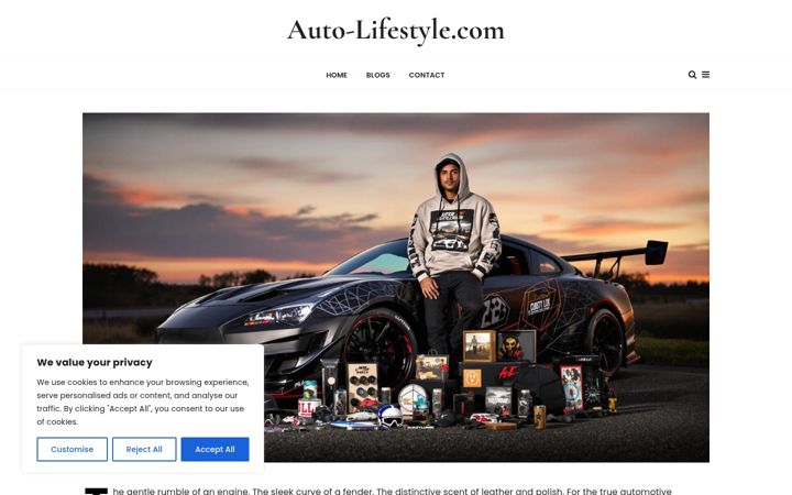 Screenshot van auto-lifestyle.com