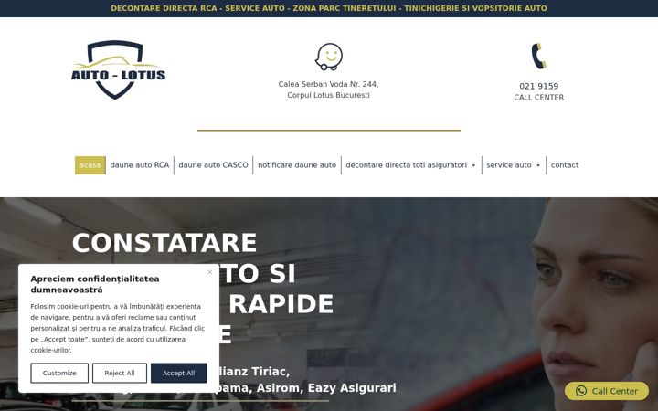 Screenshot of auto-lotus.ro