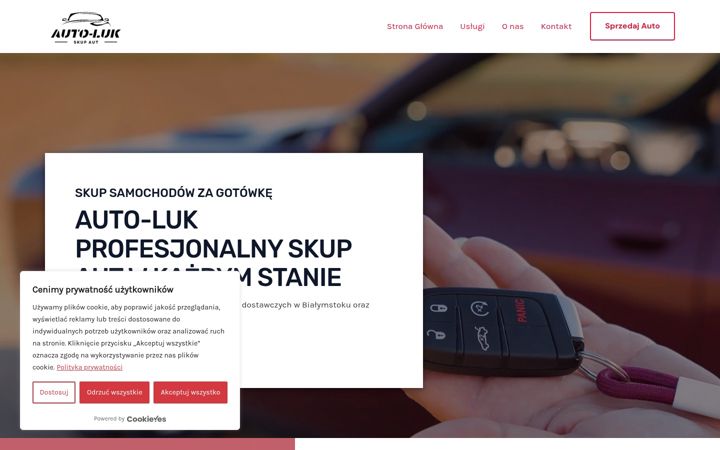 Screenshot of auto-luk.pl