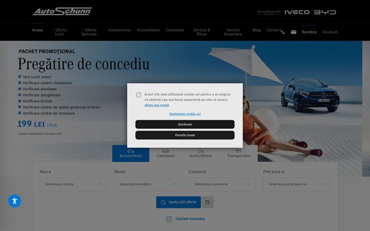 Screenshot of auto-market-schunn.ro