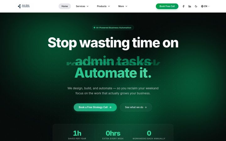 Screenshot of auto-mateconsultants.co.uk