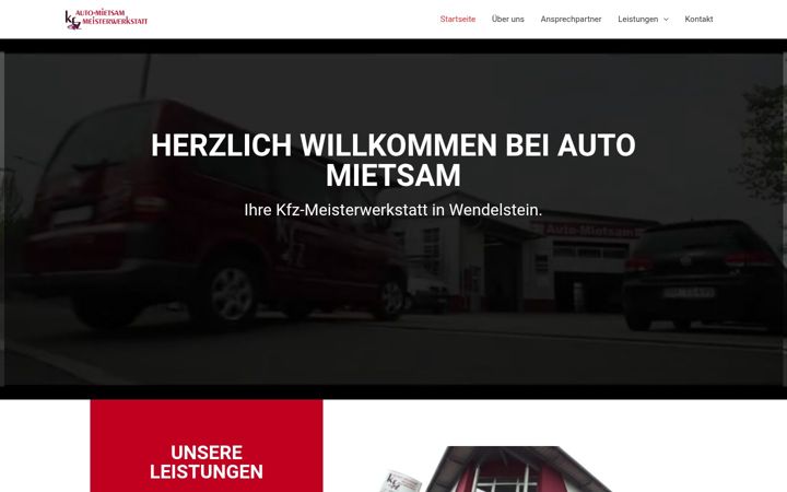 Screenshot of auto-mietsam.pro