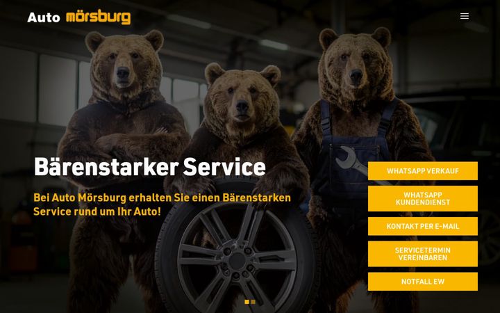 Screenshot of auto-moersburg.ch