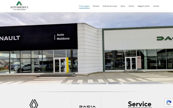 Screenshot di auto-moldova.ro