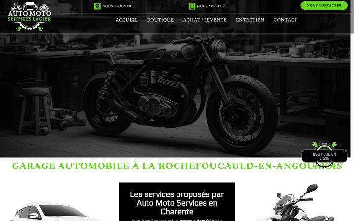 Screenshot of auto-moto-service-lagier.fr