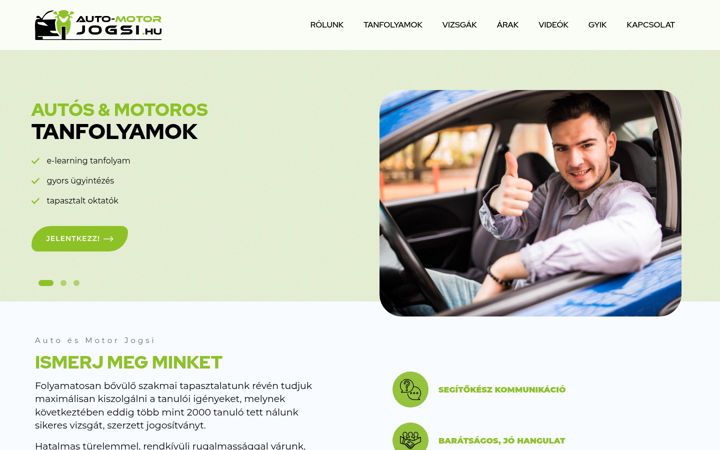 Skärmbild av auto-motorjogsi.hu