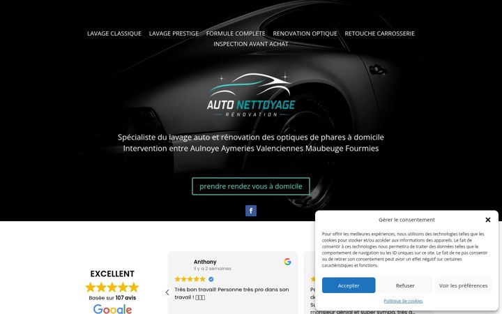 Screenshot of auto-nettoyage-renovation.fr