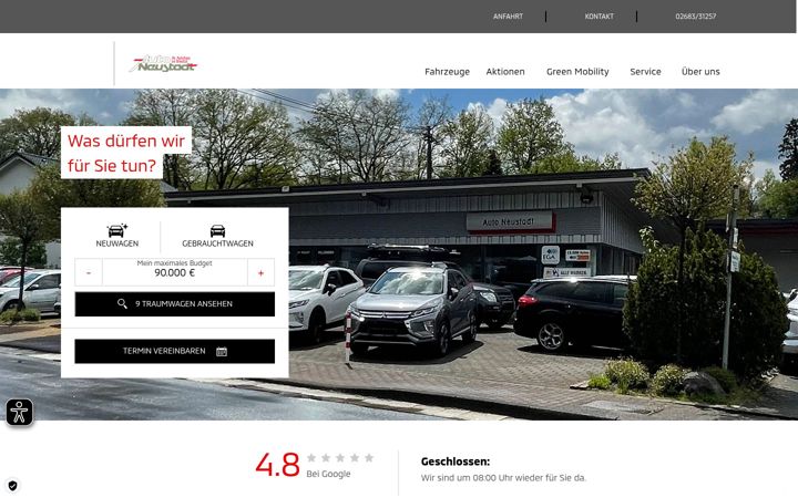 Screenshot of auto-neustadt.de