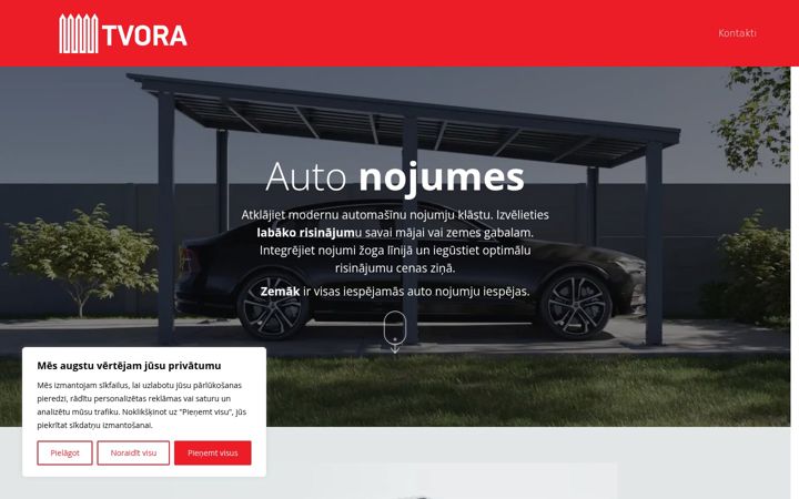 Screenshot of auto-nojumes.lv