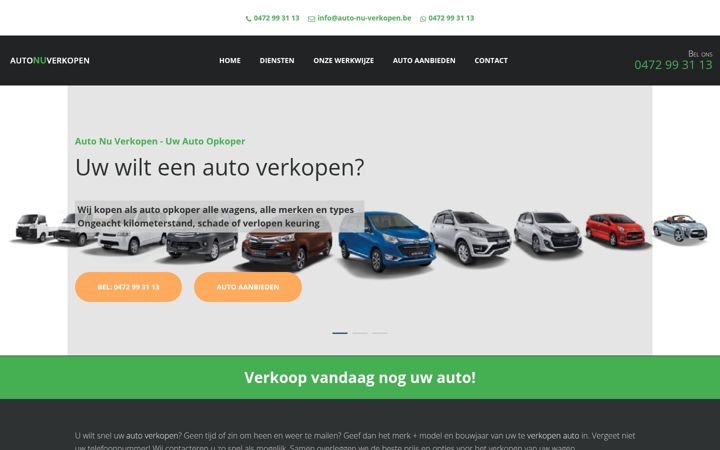Snímek obrazovky auto-nu-verkopen.be
