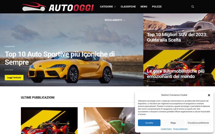 Screenshot of auto-oggi.com