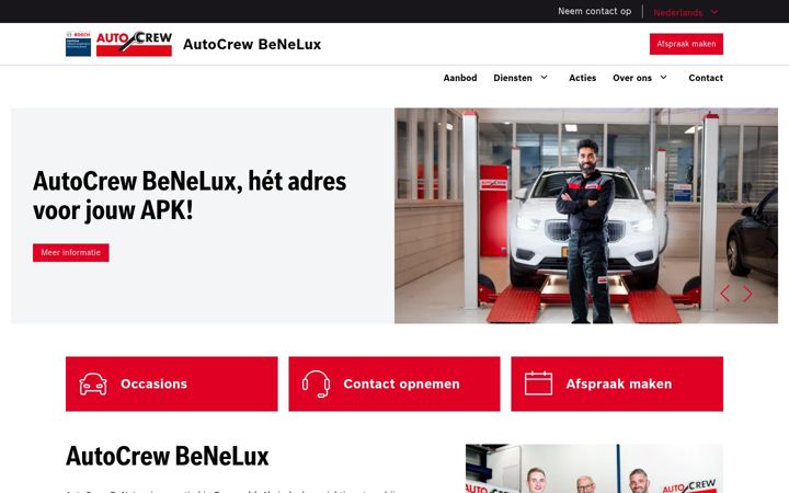 Screenshot of auto-olsman.nl