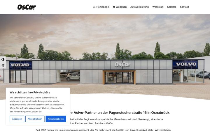 Screenshot ta' auto-oscar.de